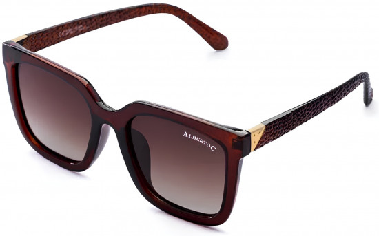 Очки солнцезащитные «Monstera Polarized Brown Fade »