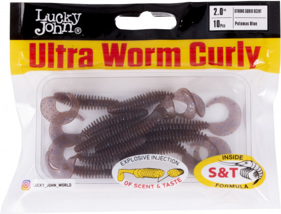 Слаги съедобные искусственные «Ultraworm Curly»