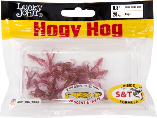 Твистеры съедобные искусственные «Hogy Hog» 