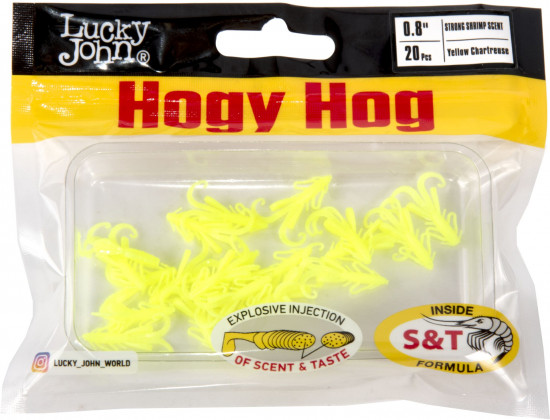 Твистеры съедобные искусственные «Hogy Hog» 