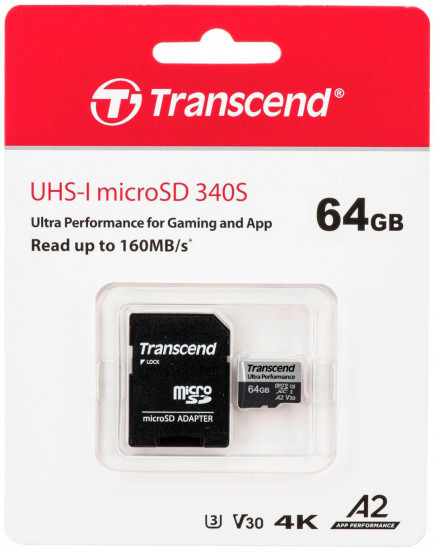Карта памяти MicroSD Class 10 U3