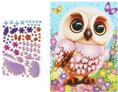 Мозаика гелевая «Сова» - Фото 1