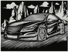 Гравюра «Мерседес» - Фото 2