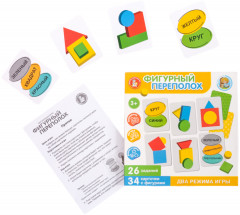 Игра развивающая «Фигурный переполох» - Фото 1