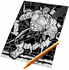 Гравюра  «Зелёный монстр-герой» - Фото 1