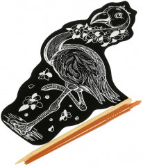 Гравюра «Фламинго» - Фото 1