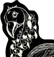 Гравюра «Фламинго» - Фото 3