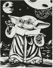 Гравюра «Галактические герои» - Фото 1