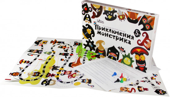 Игра настольная «Приключение монстрика»