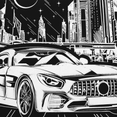 Гравюра «Дорогие авто» - Фото 3