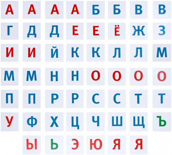Игра обучающая «Учим буквы»