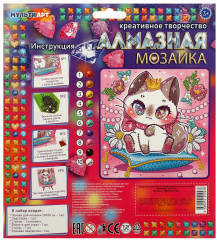 Мозаика алмазная «Милая киска» - Фото 4