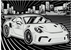 Гравюра «Дорогие авто» - Фото 2