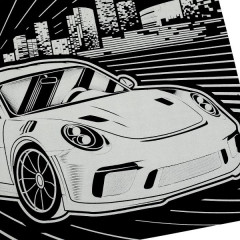 Гравюра «Дорогие авто» - Фото 3