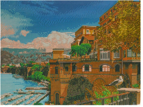 Мозаика алмазная «Старый город»