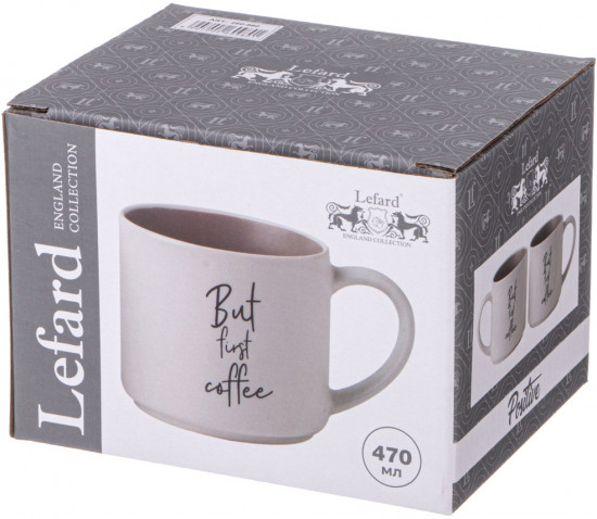Кружка «But first coffee»