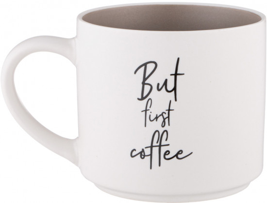 Кружка «But first coffee»
