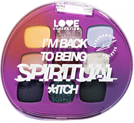 Палетка теней для век «I’m back to being spiritual *itch»