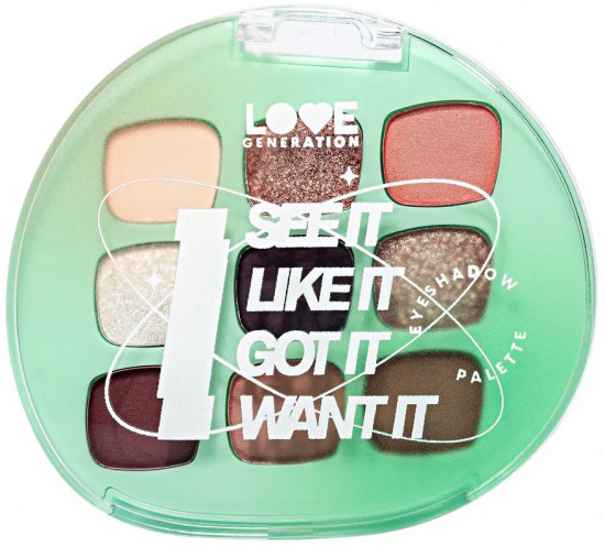 Палетка теней для век «I see it I like it I want it I got it»