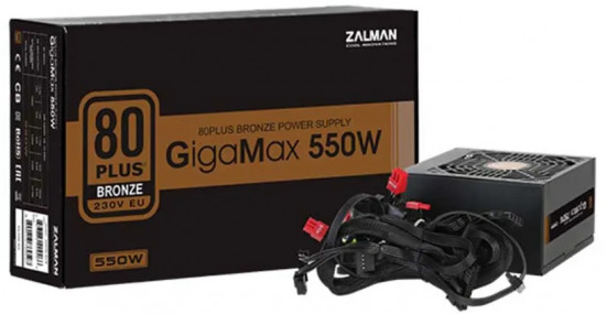 Блок питания Zalman GigaMax 550W ZM550-GVⅡ Bronze