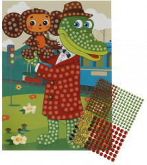 Мозаика кристальная «Чебурашка» - Фото 1