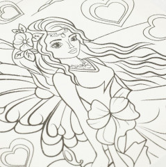 Роспись по холсту «SuperModel» - Фото 2