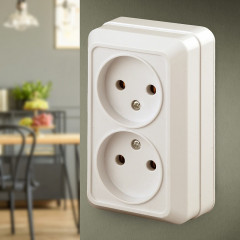 Розетка двойная - Фото 1