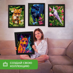 Алмазная мозаика «Яркая овчарка» - Фото 4