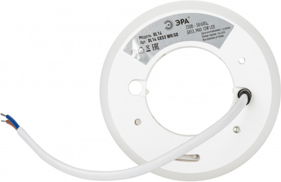 Светильник накладной OL14 GX53 WH/GD