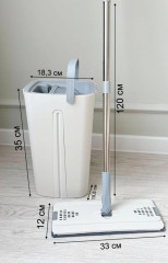 Умная швабра с отжимом - Фото 1