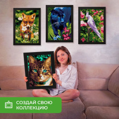 Алмазная мозаика «Изумрудные глаза» - Фото 4