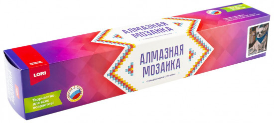 Алмазная мозаика «Стильный чихуахуа»