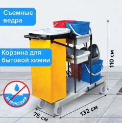 Тележка уборочная - Фото 8