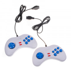 Игровая приставка Dendy  Shadow 260 + световой пистолет - Фото 8