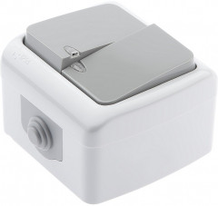 Выключатель двухклавишный с подсветкой - Фото 4