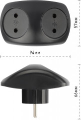 Разветвитель сетевой SPx-2-W - Фото 1