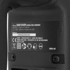 Молоток отбойный HDM1049P 1500W - Фото 8