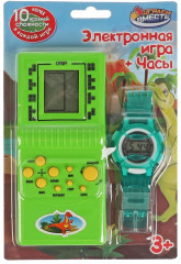 Игра электронная логическая с часами - Фото 1
