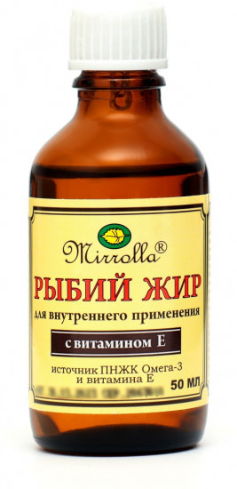 БАД «Рыбий жир с витамином Е»