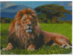 Мозаика алмазная «Лев» - Фото 2