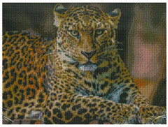 Мозаика алмазная «Леопард» - Фото 2