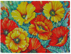 Алмазная мозаика «Маки» - Фото 2