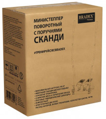 Мини-степпер поворотный с поручнями «Сканди» - Фото 7