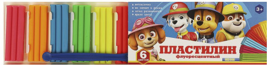 Пластилин неоновый