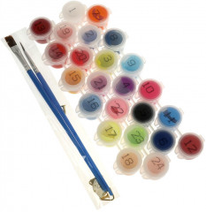 Картина по номерам «Лев» - Фото 2