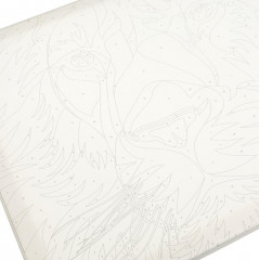 Картина по номерам «Лев» - Фото 3