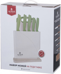 Набор ножей на подставке с разделочной доской - Фото 6