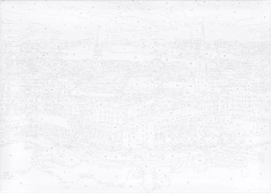 Картина по номерам «Стокгольм»