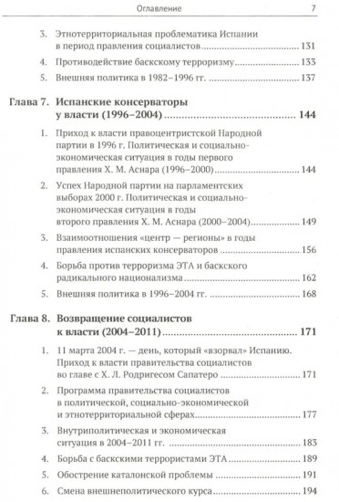 Политическая история Испании ХХ-XXI веков