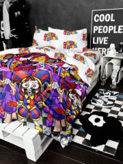Комплект постельного белья «Цифровой цирк» - Фото 4